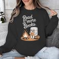 Read S'More Books Camping Outdoors Reading Campfire Smores Unisex Sweatshirt Read S'More Books Camping Outdoors Reading Campfire Smores Unisex Sweatshirt