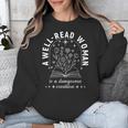 A Well Read Woman Book Lover Literary Quote Unisex Sweatshirt