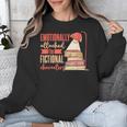 Reader Bookworm Fictional Character Reading Introvert Unisex Sweatshirt Reader Bookworm Fictional Character Reading Introvert Unisex Sweatshirt