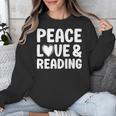 Reading I Love Books And Reading Unisex Sweatshirt
