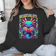 Readsalotl Axolotl Book Lovers Axolotls Unisex Sweatshirt Readsalotl Axolotl Book Lovers Axolotls Unisex Sweatshirt