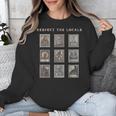 Respect The Locals Cryptid Mothman Hiking Bigfoot Introverts Unisex Sweatshirt Respect The Locals Cryptid Mothman Hiking Bigfoot Introverts Unisex Sweatshirt