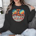 Retro 1970's Groovy Grandpa 70s Aesthetic Nostalgia Unisex Sweatshirt