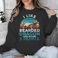 Retro Bearded Dragon Introvert For Lizard Lovers Unisex Sweatshirt Retro Bearded Dragon Introvert For Lizard Lovers Unisex Sweatshirt