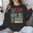 Retro Cassette 70s 80s 90s Music Vintage Party Nostalgia Unisex Sweatshirt