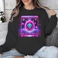 Retro Nostalgia Vaporwave- Error 404 Unisex Sweatshirt