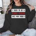Retro Sarcastic Introvert I Used To Be A People Person Unisex Sweatshirt Retro Sarcastic Introvert I Used To Be A People Person Unisex Sweatshirt