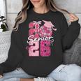 Retro Senior 2026 Coquette Bow Graduation Class Of 2026 Unisex Sweatshirt