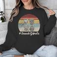 Retro Snack Goals Icon Nostalgia Unisex Sweatshirt