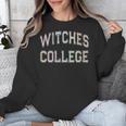 Retro Stay Away From Me WITCHES COLLEGE Introvert AntiSocial Unisex Sweatshirt