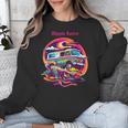 Retro Graphic Print With a Touch Of Nostalgia Unisex Sweatshirt