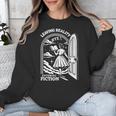 Retro Trendy Bookish Book Lover Reading Quotes Leaving Reality Entering Fiction -Adults Small Short Sleeve T-Shirt Unisex Sweatshirt
