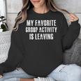 Sarcastic Introvert Antisocial Humorous Unisex Sweatshirt Sarcastic Introvert Antisocial Humorous Unisex Sweatshirt