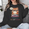 Sarcastic Loner Introvert Not a Friendly Do Not Touchs Unisex Sweatshirt Sarcastic Loner Introvert Not a Friendly Do Not Touchs Unisex Sweatshirt