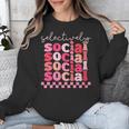 Selectively Social Sarcastic Introvert Humor Unisex Sweatshirt Selectively Social Sarcastic Introvert Humor Unisex Sweatshirt