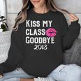 Sen18r Shirt Senior 2018 Graduation Kiss Lips Unisex Sweatshirt