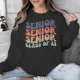 SENIOR 2023 Retro Class Of 2023 Seniors Graduation 23 Hippie Unisex Sweatshirt