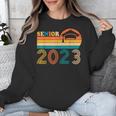 Senior 2023 Retro Class Of 2023 Seniors Graduation 23 Unisex Sweatshirt