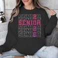 Senior 2026 Class Of 2026 Graduation 2026 Pink Girl Women Unisex Sweatshirt