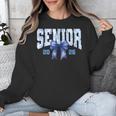 Senior 2026 Class Of 2026 Toile Coquette Bow Graduation 2026 Unisex Sweatshirt
