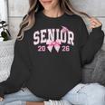 Senior 2026 Coquette Pink Bow Girls Class Of 2026 Graduation Unisex Sweatshirt