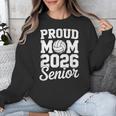 Senior 2026 Volleyball Mom High School Graduation Outfit Unisex Sweatshirt