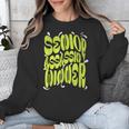 Senior Assassin Winner School Graduation Water Game Unisex Sweatshirt