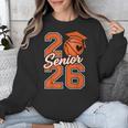 Senior Basketball Class Of 2026 Crew Basketball Graduation Unisex Sweatshirt