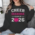 Senior Cheerleader Grandma Cheer Class Of 2026 Graduation Unisex Sweatshirt
