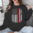 Senior Class Of 2026 Patriotic American USA Flag Graduation Unisex Sweatshirt