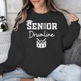 Senior Drumline Class Of 2026 Marching Band Graduation Unisex Sweatshirt