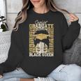 Senior Graduate 2024 Queen Graduation Educated Melanin Unisex Sweatshirt