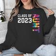 Senior Graduation Class Of 2023 Aunt Senior Tie Dye Unisex Sweatshirt