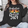 Senior Graduation Trip Cruise 2024 Retro Ship Party Cruise Unisex Sweatshirt