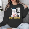 Senior Graduation TShirt 2019 Got My Dip-Llama Diploma Shirt Unisex Sweatshirt
