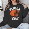 Senior Mom Class Of 2026 Basketball Graduation Unisex Sweatshirt