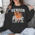 Senior Mom Class Of 2026 Coquette Bow Basketball Graduation Unisex Sweatshirt