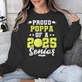 Senior Poppa 2025 Tennis Class Of 2025 Graduation Unisex Sweatshirt