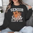 Senior Sister Class Of 2026 Coquette Basketball Graduation Unisex Sweatshirt