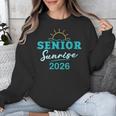 Senior Sunrise Class Of 2026 Vintage Graduation High School Unisex Sweatshirt