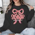 Senior Twenty Twenty-Six Coquette Graduation Class Of 2026 Unisex Sweatshirt