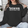 Senior Volleyball Dad Class Of 2026 Graduation Graduate Unisex Sweatshirt