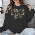Seniors 2019 Class TShirt Camo Print T-Shirt Graduation Gift Unisex Sweatshirt