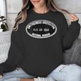 Smithsonian Institution Library 1944 Book Stamp Unisex Sweatshirt