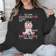 So Long Kindergarten Graduation Class 2025 Unicorn Girls Unisex Sweatshirt