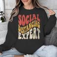Social Distancing Expert Introvert Unisex Sweatshirt