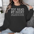 Social Interaction Introvert Humor Unisex Sweatshirt Social Interaction Introvert Humor Unisex Sweatshirt
