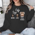 Social Work s Coffee Graduation Social Worker Unisex Sweatshirt