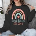 Social Worker Work MSW BSW Graduation 2024 Masters Degree Unisex Sweatshirt