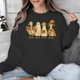 Spooky Halloween Book Lover Halloween Reading Goose Unisex Sweatshirt
